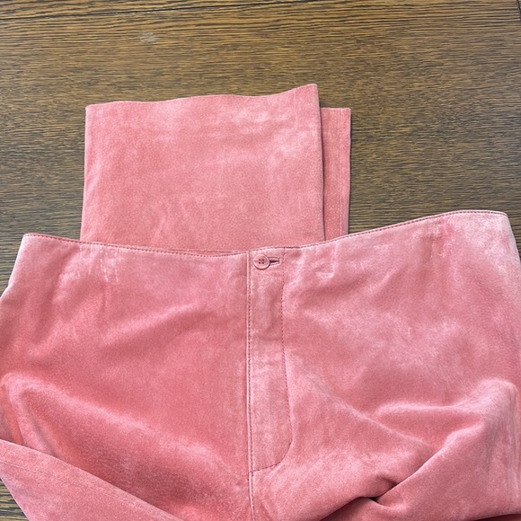 Vintage Alice Blue, Leather Pants, Rose/Pink SZ XXL - Picture 7 of 7